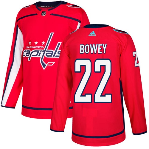 Kinder Washington Capitals Eishockey Trikot Madison Bowey #22 Authentic Rot Heim